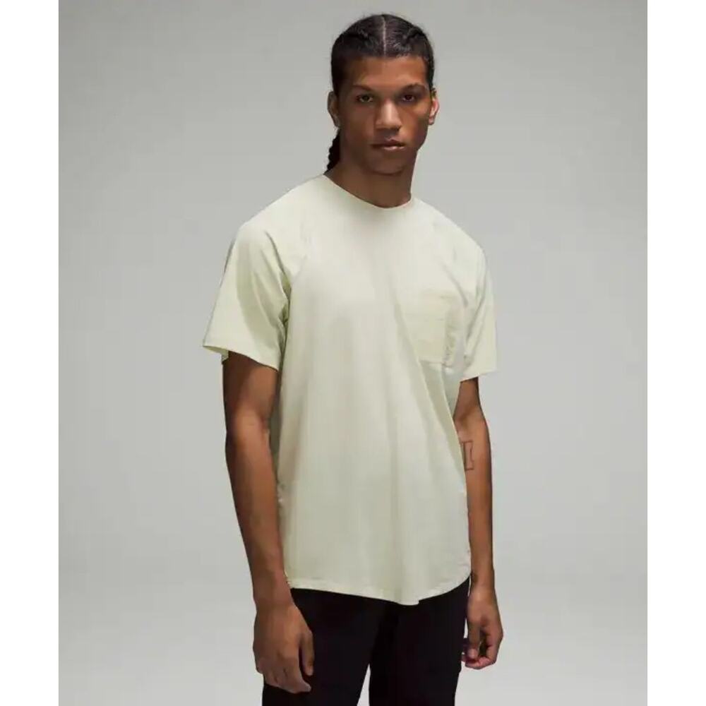 NWT Lululemon Men's Ventilated Hiking Short-Sleeve Shirt Dewy Active Size XL